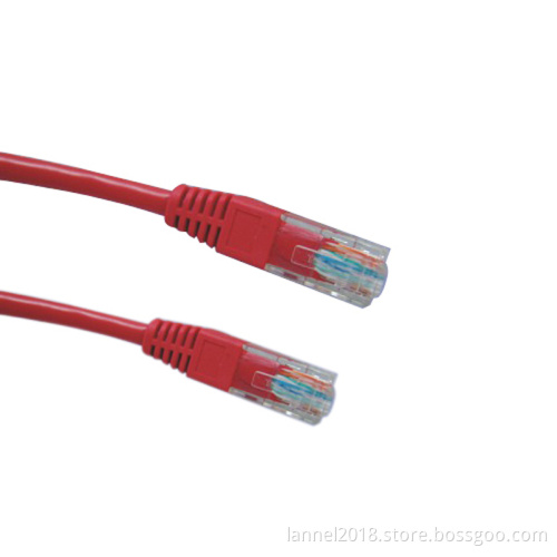 UTP Cat.5e Patch cord plain molded